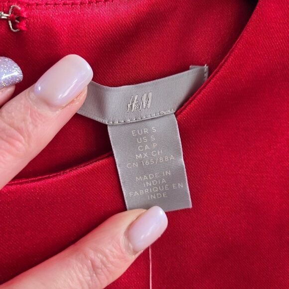 H&M Satin Dress size S - Picture 7 of 11